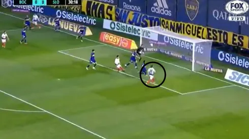 El gol de Gino Peruzzi.