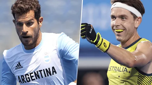 Argentina vs. Australia por el hockey masculino de Tokio 2020. (Fotos: Getty Images).