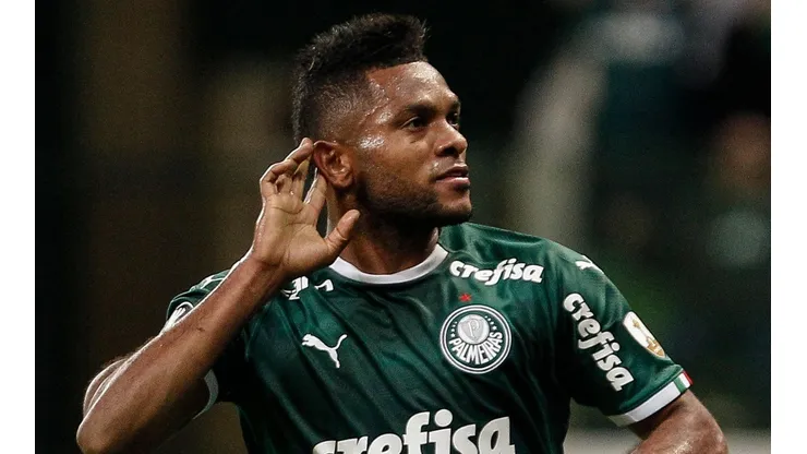 Miguel Borja, delantero del Palmeiras (Foto: Getty Images)