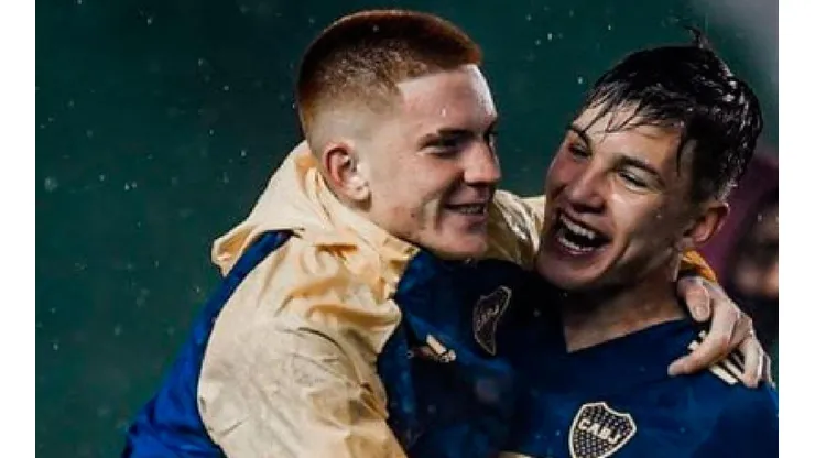 Debutó ayer en Boca, subió una foto festejando y la borró porque 'escrachó' a un compañero