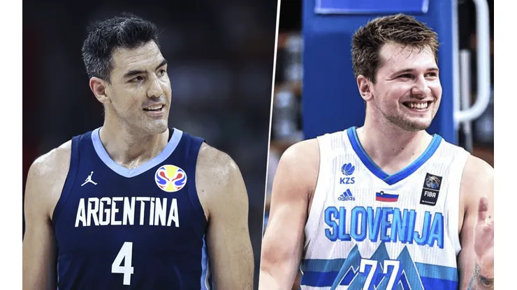 Argentina y Eslovenia jugarán por los Juegos Olímpicos de Tokio 2020 (Fuente: Getty y Twitter FIBA)