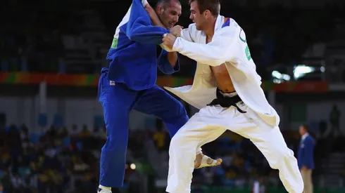 Emmanuel Lucenti representa a Argentina en el judo de Tokio 2020. (Foto: Getty Images).