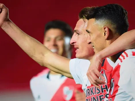 Suárez y Romero participaron en 7 de los últimos 8 goles de River