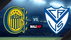 Rosario Central y Vélez Sarsfield juegan por la Liga Profesional
