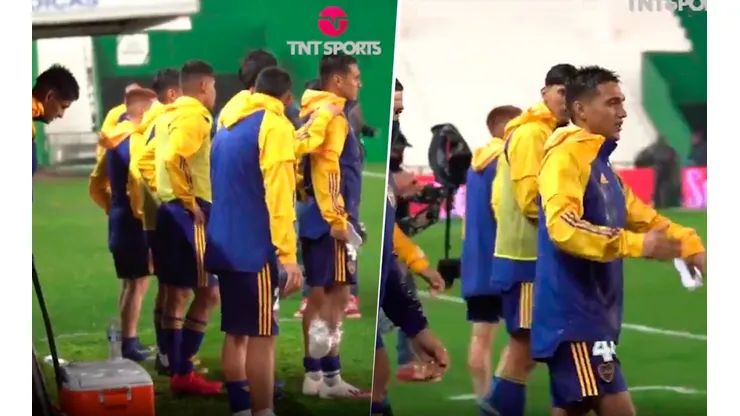 Admirable: así terminaron los pibes de Boca después del partido