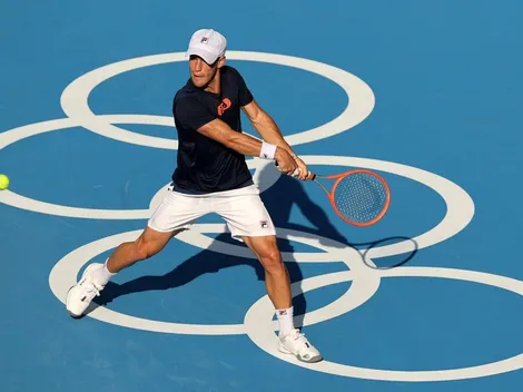 Diego Schwartzman comenzó con el pie derecho en el cuadro de singles de Tokio 2020
