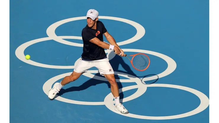 Diego Schwartzman pasó a la segunda ronda de cuadro de singles de Tokio 2020.