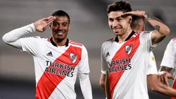 El gol de De La Cruz dedicado a Borré