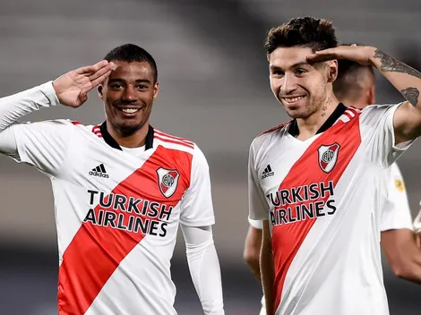 Le dedicaron el gol a Borré y él respondió emotivamente en sus redes