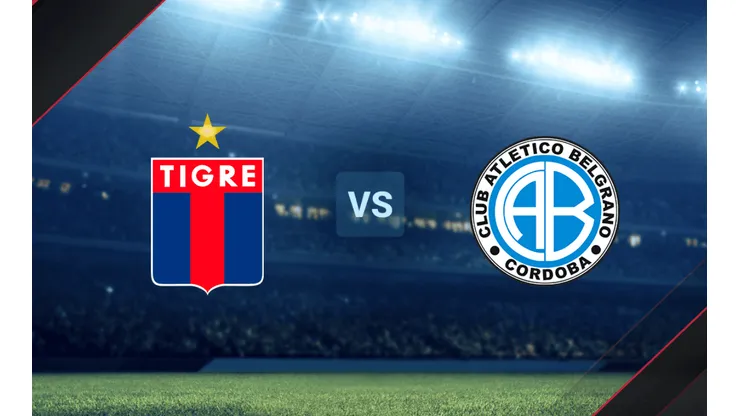 Tigre vs. Belgrano por la fecha 18 de la Primera Nacional.