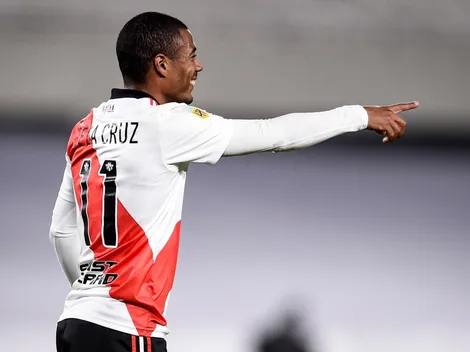 Showtime en River: golazo de De La Cruz luego de un taco delicioso de Matías Suárez