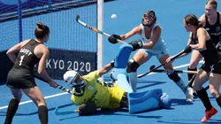 Las Leonas fueron goleadas en su debut en Tokio 2020.