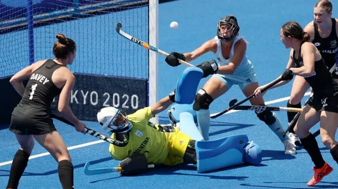 Las Leonas fueron goleadas en su debut en Tokio 2020.