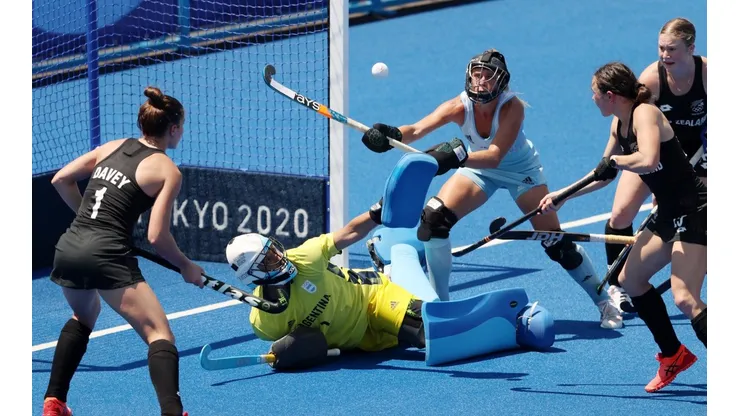 Las Leonas fueron goleadas en su debut en Tokio 2020.