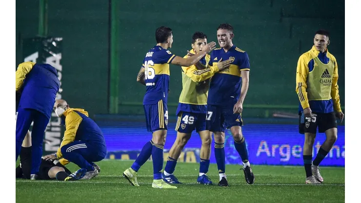 Parte médico oficial: se desgarró uno de los titulares de Boca ante Banfield