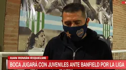 Mientras le pegaba a Tinelli, Román se acordó de River sin mencionarlo