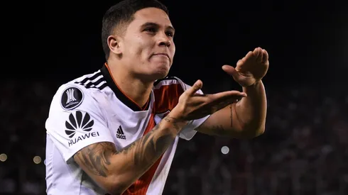 Juanfer Quintero subió unas fotos a sus redes y los hinchas de River lo volvieron loco