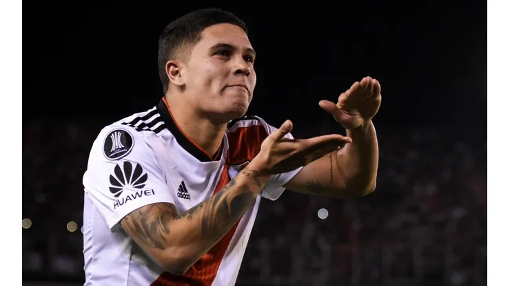 Juanfer Quintero subió unas fotos a sus redes y los hinchas de River lo volvieron loco