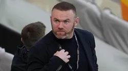 Wayne Rooney en la final de la Europa League