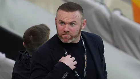 Wayne Rooney en la final de la Europa League