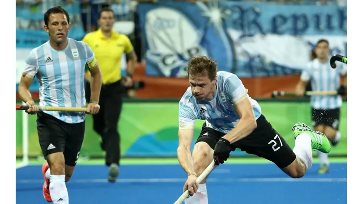 Lucas Rossi y por detrás Pedro Ibarra, ambos medallistas dorados están en el equipo de Tokio 2020 (Foto: Getty Images).