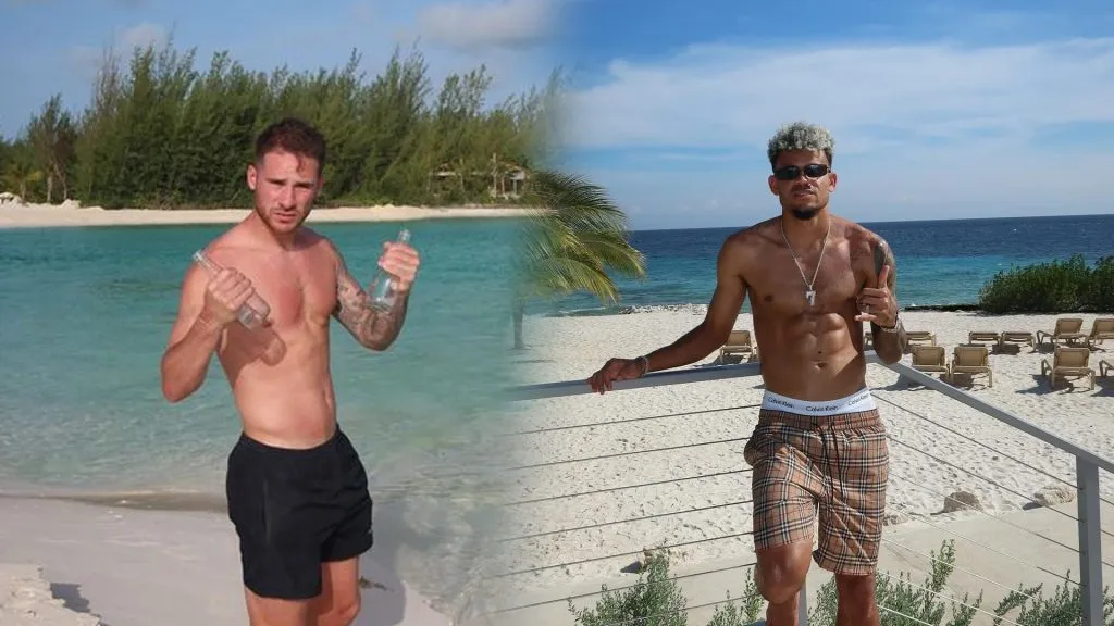 Los jugadores sudamericanos del Liverpool disfrutan de sus vacaciones.