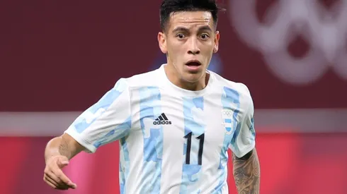 Ezequiel Barco, uno de los jugadores de la Selección Argentina Sub 23 (Foto: Getty Images).