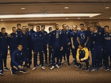 Para aplaudir: el emotivo mensaje del plantel de Boca para los pibes