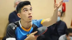 Horacio Cifuentes debuta en el individual de tenis de mesa en los Juegos Olímpicos de Tokio 2020 (Fuente: Instagram Horacio Cifuentes)