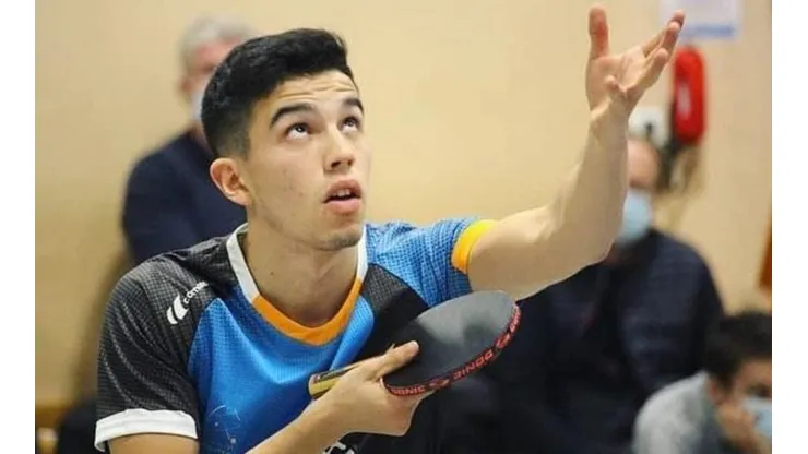 Horacio Cifuentes debuta en el individual de tenis de mesa en los Juegos Olímpicos de Tokio 2020 (Fuente: Instagram Horacio Cifuentes)