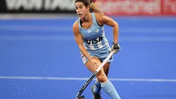 Agostina Alonso, una de Las Leonas que tiene la Selección Argentina de Hockey Femenino (Foto: Getty Images).