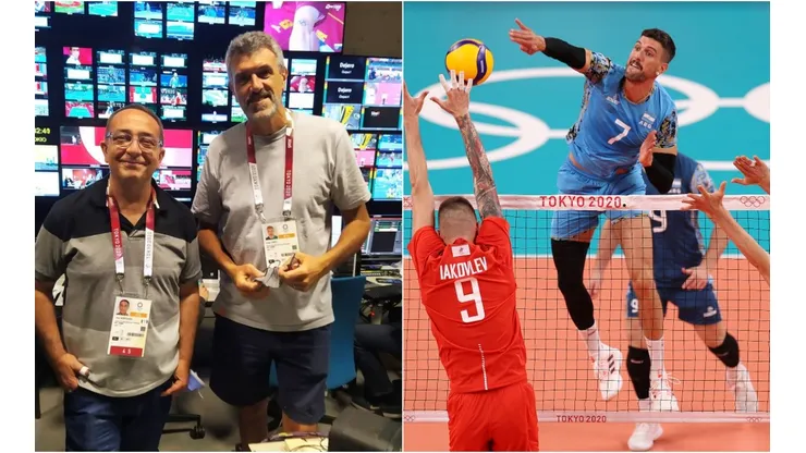 José Montesano relata al voley argentino en Tokio 2020.
