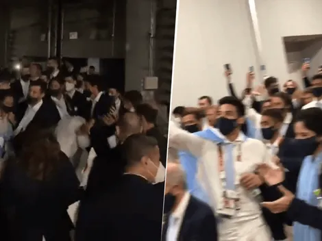 Hermoso país: los deportistas argentinos cantaron como locos en la previa del desfile