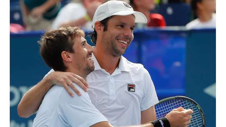 Horacio Zeballos y Andrés Molteni. (Foto: Getty Images).