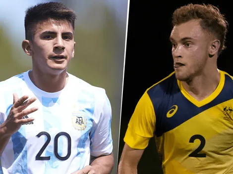 Argentina perdió 2-0 ante Australia en su debut en el torneo de fútbol de los Juegos Olímpicos de Tokio 2020