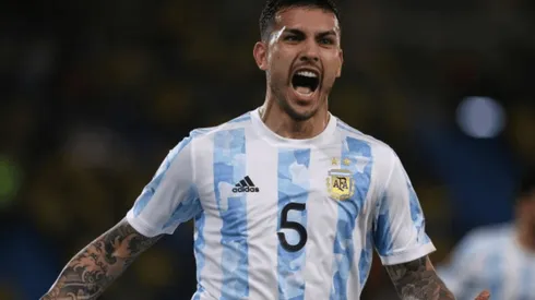 Paredes y un comentario picante para un jugador de Brasil.