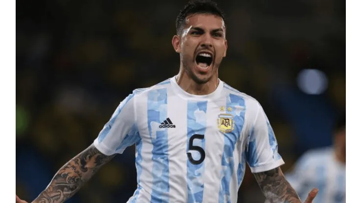Paredes y un comentario picante para un jugador de Brasil.