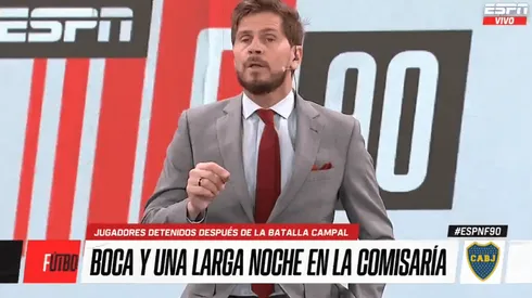 Vignolo y un contundente editorial sobre Boca.