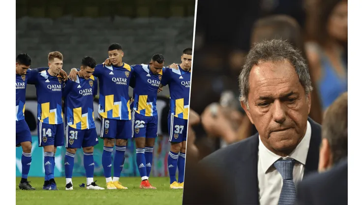 Scioli y el comunicado de la embajada sobre Boca.