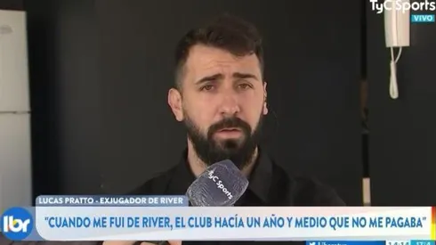 Pratto tras su salida de River: "Me decían que era importante y me ponían cuatro minutos"