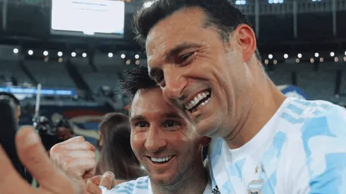 Acá empezó a ganar la Copa: el tuit de Scaloni alentando a Messi en 2016