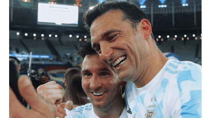 Acá empezó a ganar la Copa: el tuit de Scaloni alentando a Messi en 2016