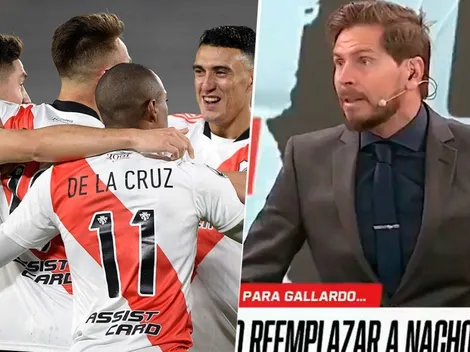 Vignolo se lamentó en vivo por un jugador de River: "Debe sentir que no juega más"