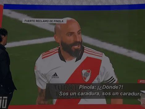 El video de Pinola estallando contra el juez de línea: "Sos un caradura"