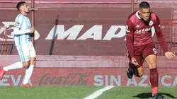 José Sand, la gran figura del partido.