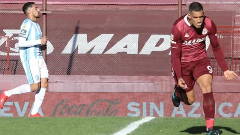 José Sand, la gran figura del partido.