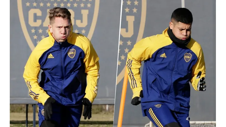 Boca se entrena pensando en el Mineiro (Foto: Boca vía Twitter)