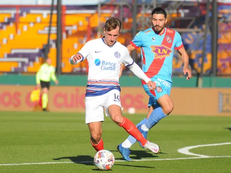 A San Lorenzo se le escapó en el final y terminó empatando 1 a 1 en el Viaducto