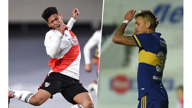 River y Boca no pudieron ganar en la primera fecha de la Liga Profesional (Foto: Getty Images)