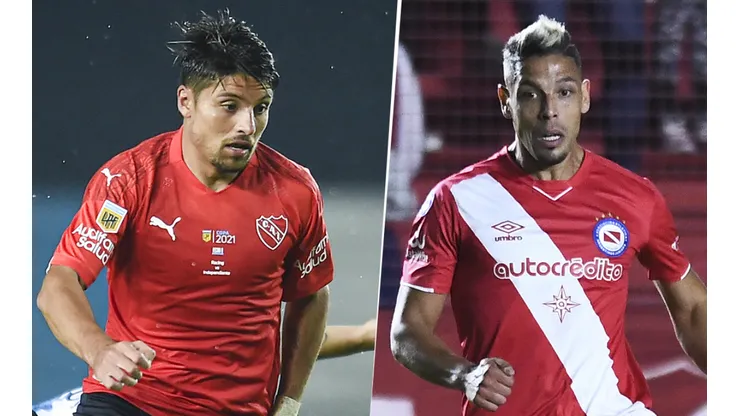 Independiente vs. Argentinos Juniors por la Liga Profesional. (Getty Images)